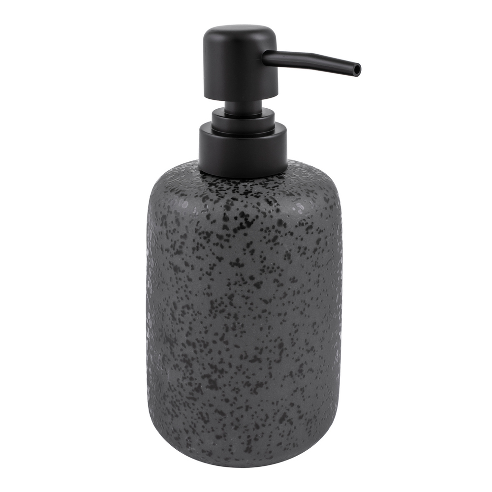 Szappanadagoló, Hades, kőagyag, antracit, 350 ml